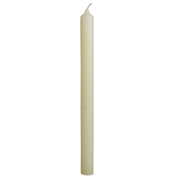 Picture of 12 inch straight candles - ivory