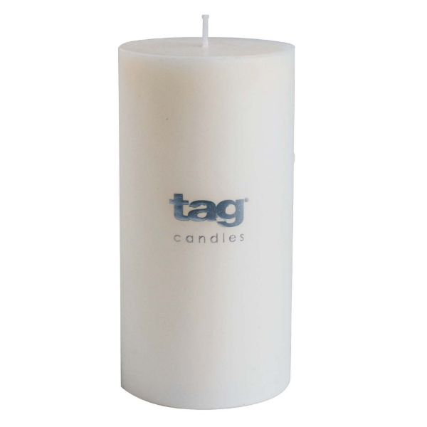 Picture of chapel pillar candle 3x6 - white