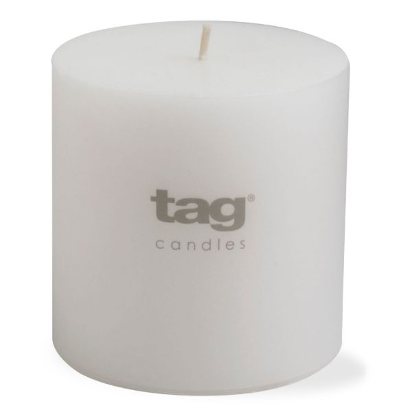 Picture of chapel pillar candle 4x4 - white