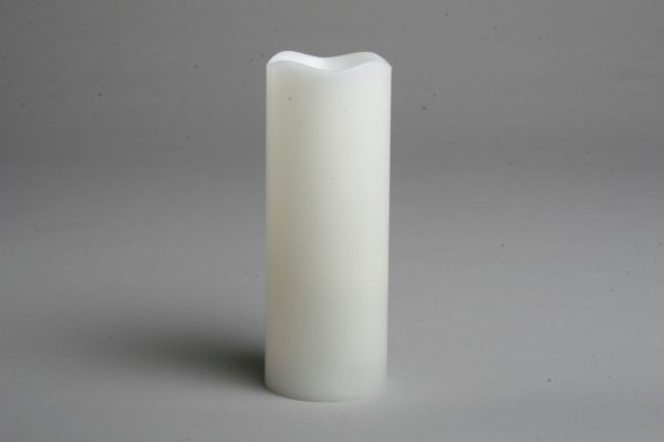 Picture of led pillar candle 3x8 - ivory