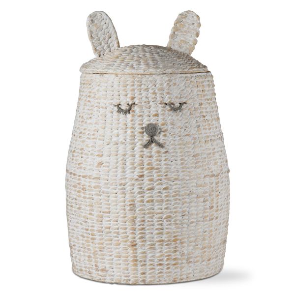 Picture of sleepy bunny hamper - white