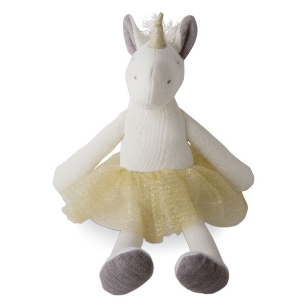 Picture of unicorn plush - white