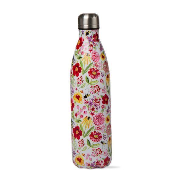 Picture of fresh flowers 16 oz stainless steel bottle - multi