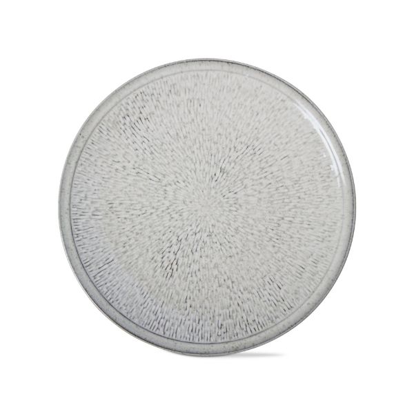 Picture of soho reactive glaze 11 inch plate - mist