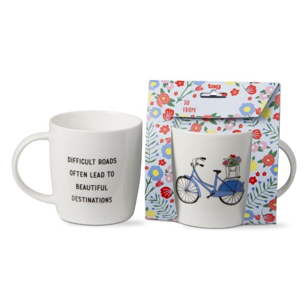 Picture of destinations bike giftable mug - multi