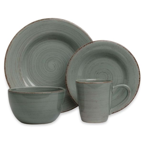 Picture of sonoma 16-pc dinnerware boxed set - slate blue