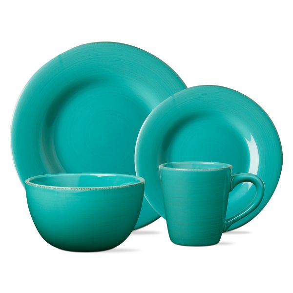 Picture of sonoma 16-pc dinnerware boxed set - aqua