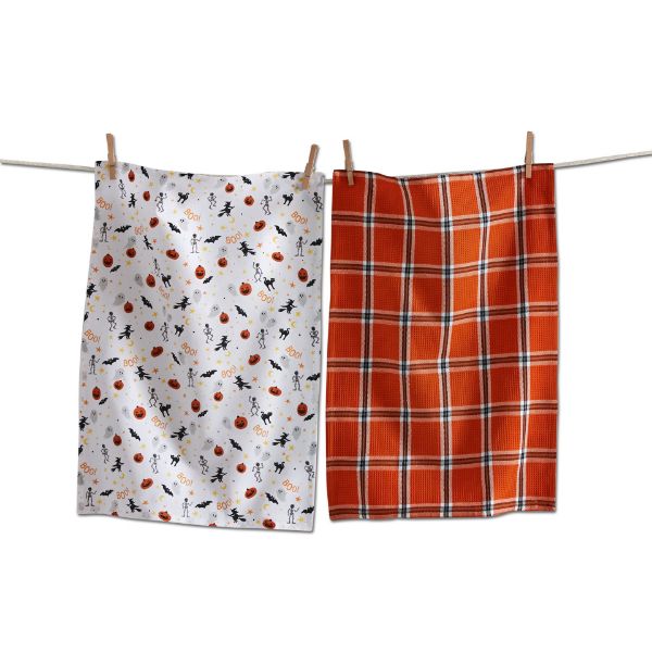 Picture of phantom dishtowel set of 2 - multi