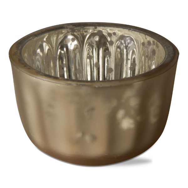 Picture of reflection tealight holder - champagne