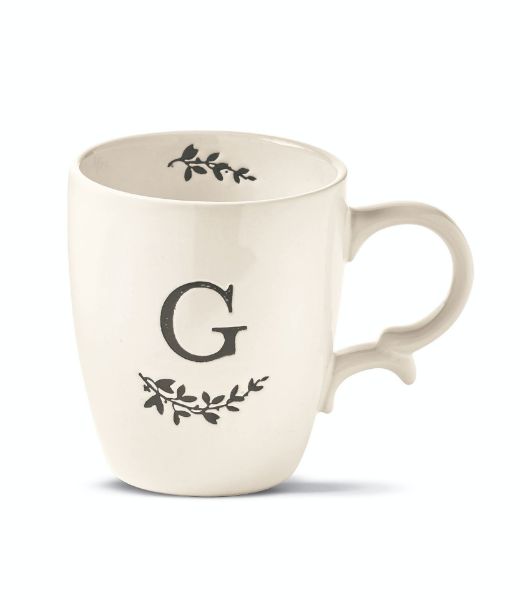 Picture of monogram mug g - white, multi