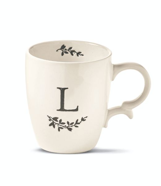 Picture of monogram mug l - white, multi