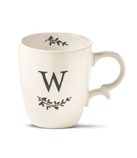 Picture of monogram mug w - white, multi