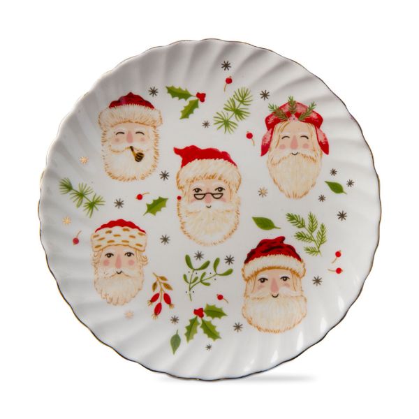 Picture of merry santa appetizer plate - multi