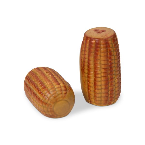 Picture of heirloom corn salt & pepper set - harvest, multi