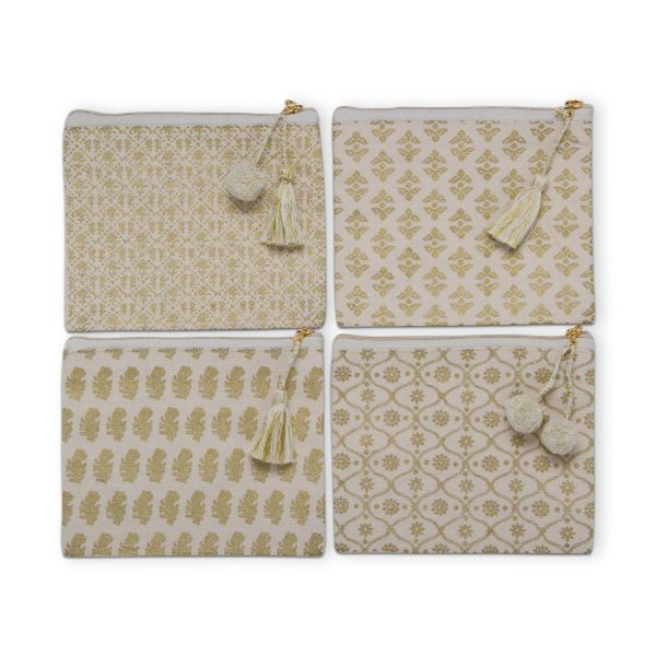 Picture of luxe pouch assortment of 4 - ivory