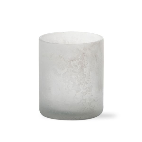 Picture of surf frosted tealight holder - White