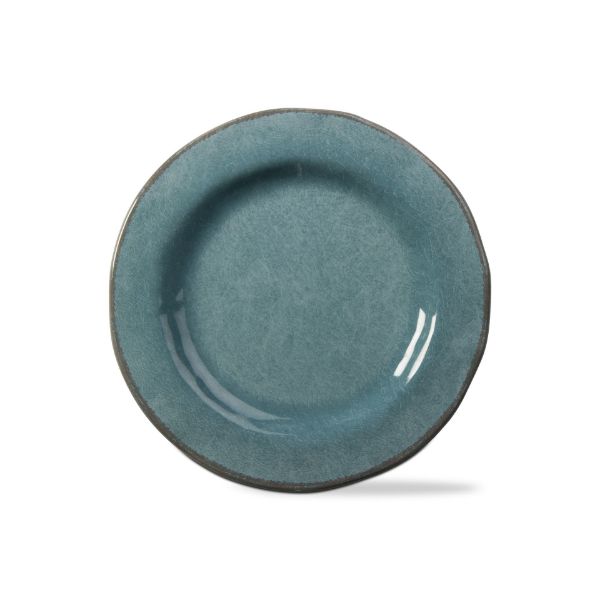 Picture of veranda melamine salad plate set of 4 - Aqua