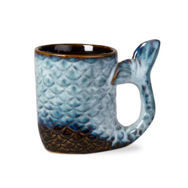 Picture of mermaid mug - blue, multi