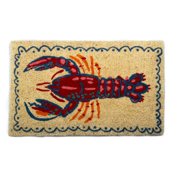 Picture of lobster coir mat - red, multi