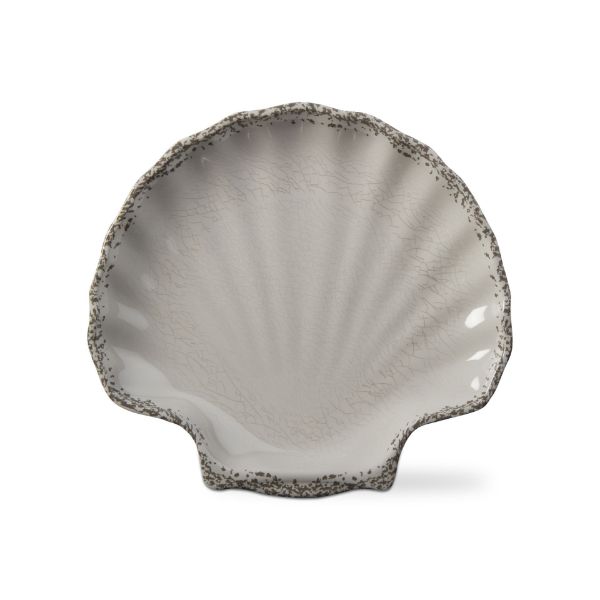 Picture of scallop large dish - Ivory