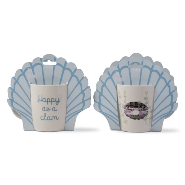 Picture of happy as a clam giftable mug - Multi