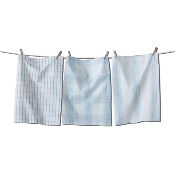 Picture of huntington dishtowel set of 3 - Blue