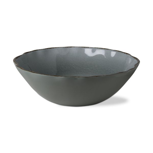 Picture of veranda melamine serving bowl - Slate Blue