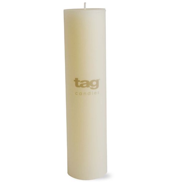 Picture of chapel pillar candle 2x8 - ivory