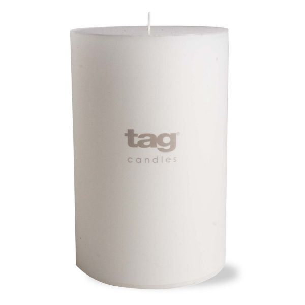 Picture of chapel pillar candle 4x6 - white