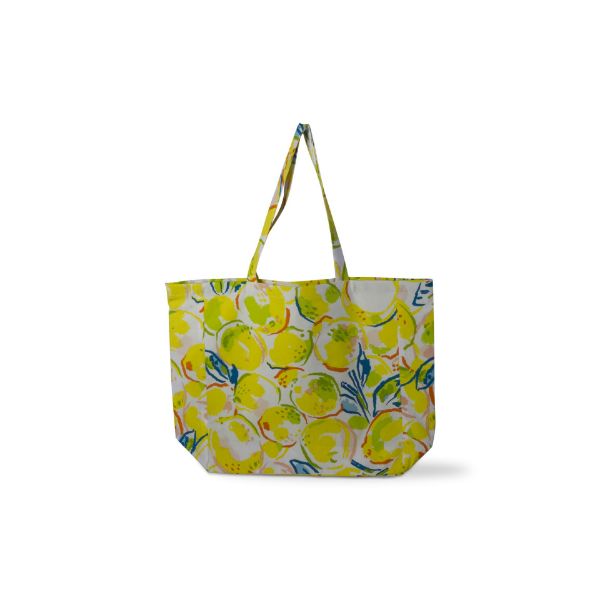 Picture of lemons market tote - yellow, multi