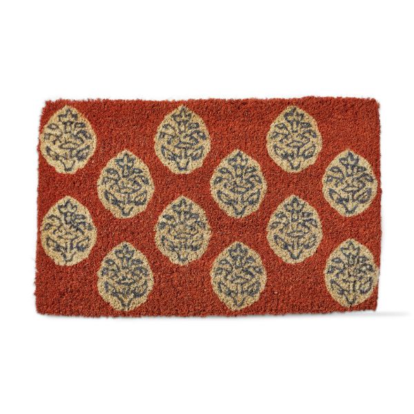 Picture of paradiso block print coir mat - multi