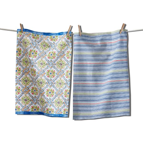 Picture of capri dishtowel set of 2 - multi