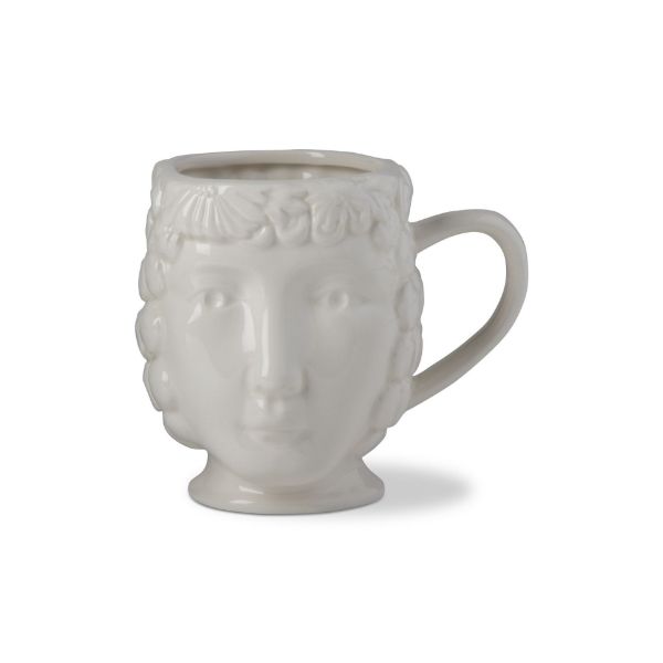 Picture of narcissus figural mug - White