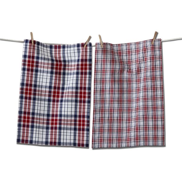 Picture of arlo plaid dishtowel set of 2 - Multi