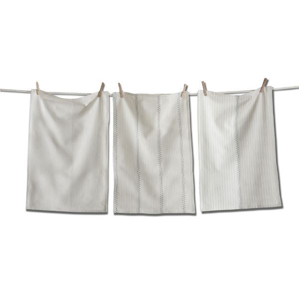 Picture of botanica dishtowel set of 3 - Natural