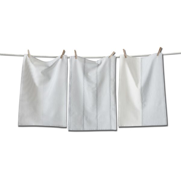 Picture of botanica dishtowel set of 3 - Gray