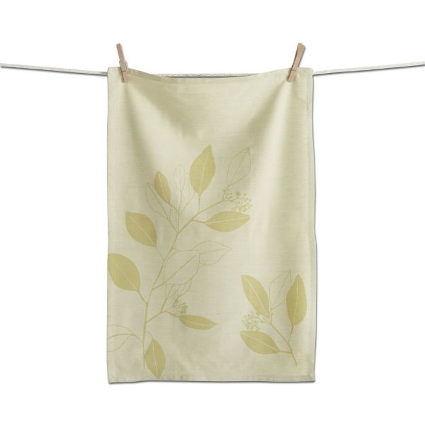 Picture of eucalyptus dishtowel - Green