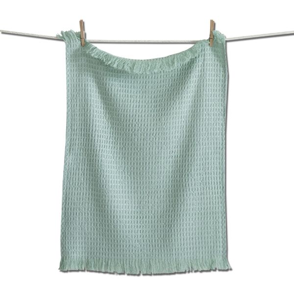 Picture of taana waffle weave dishtowel - Aqua