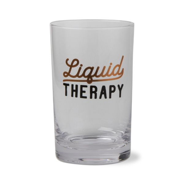 Picture of liquid therapy glass - black, multi