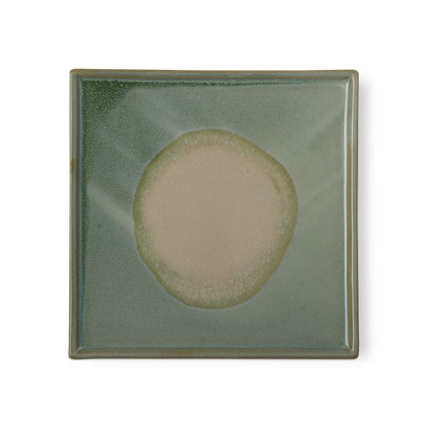 Picture of nimbus medium square pillar plate - Celadon