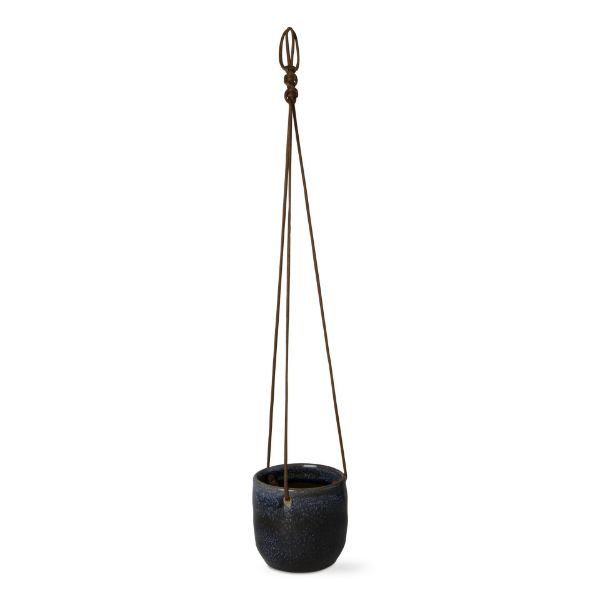 Picture of skyline hanging planter small - Blue