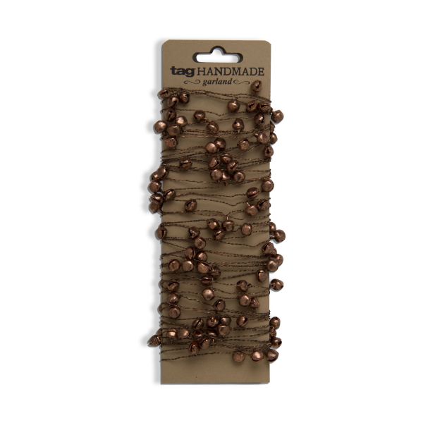 Picture of metallic bells garland - copper