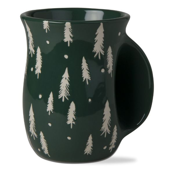 Picture of joyful tree handwarmer mug - green