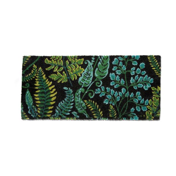 Picture of ornamental estate coir mat - green, multi