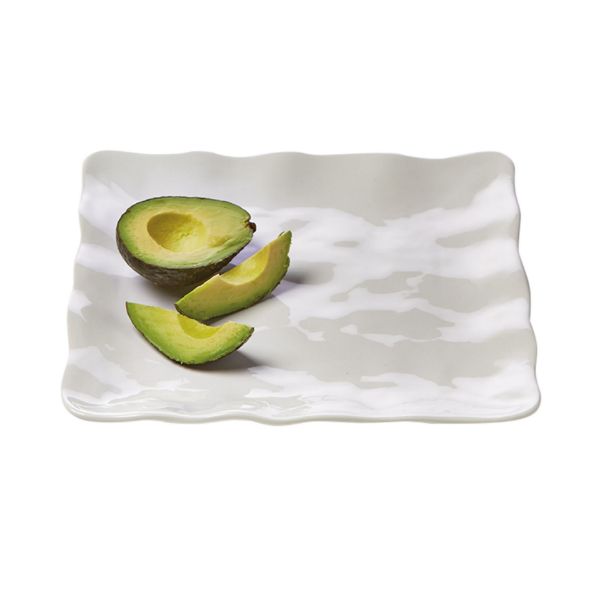 Picture of formoso square platter - white