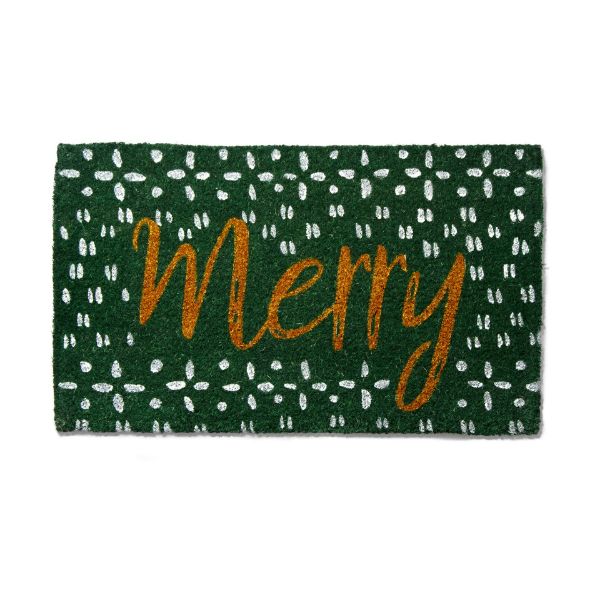 Picture of merry coir mat - green, multi