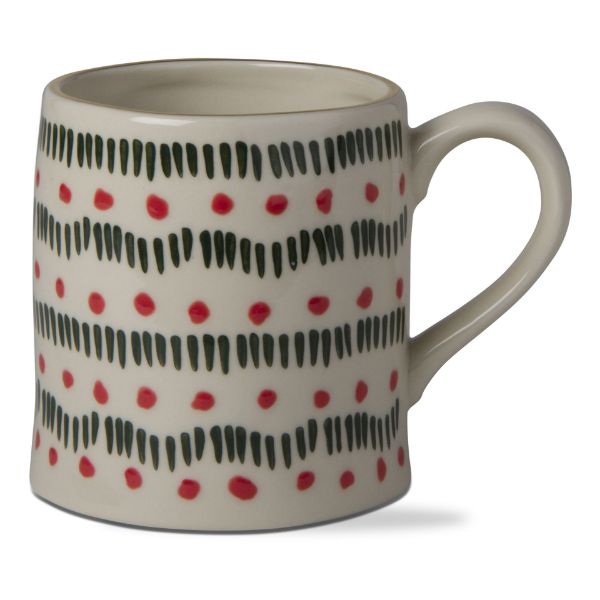 Picture of joyful garland hand stamp mug - multi