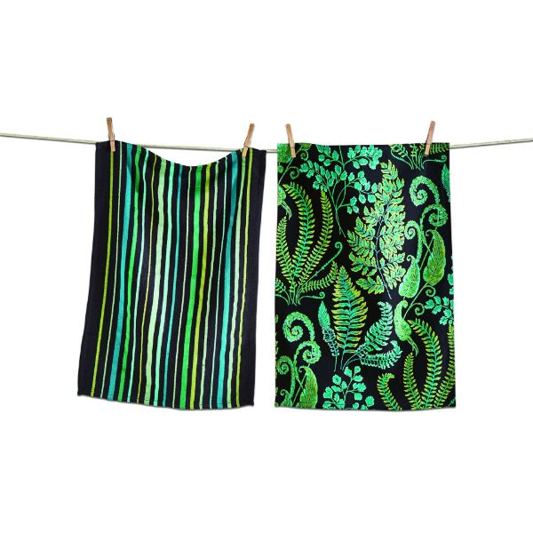 Picture of ornamental dishtowel set of 2  - multi