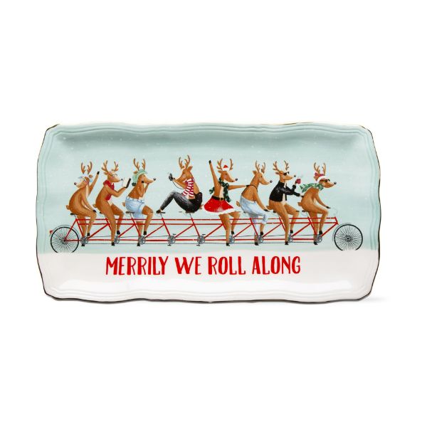 Picture of merrily we roll along platter - multi