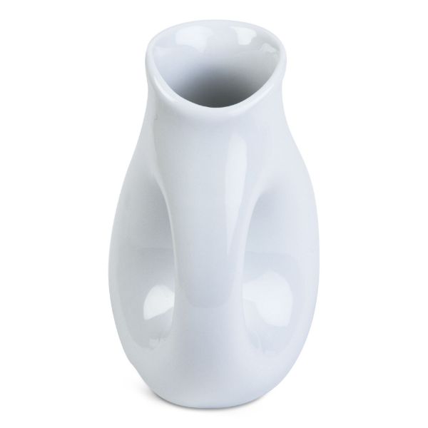 Picture of whiteware oval pitcher small - white